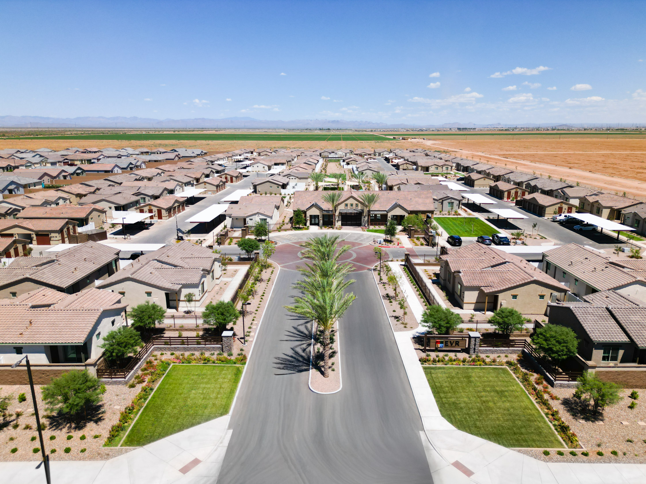 Community aerial view