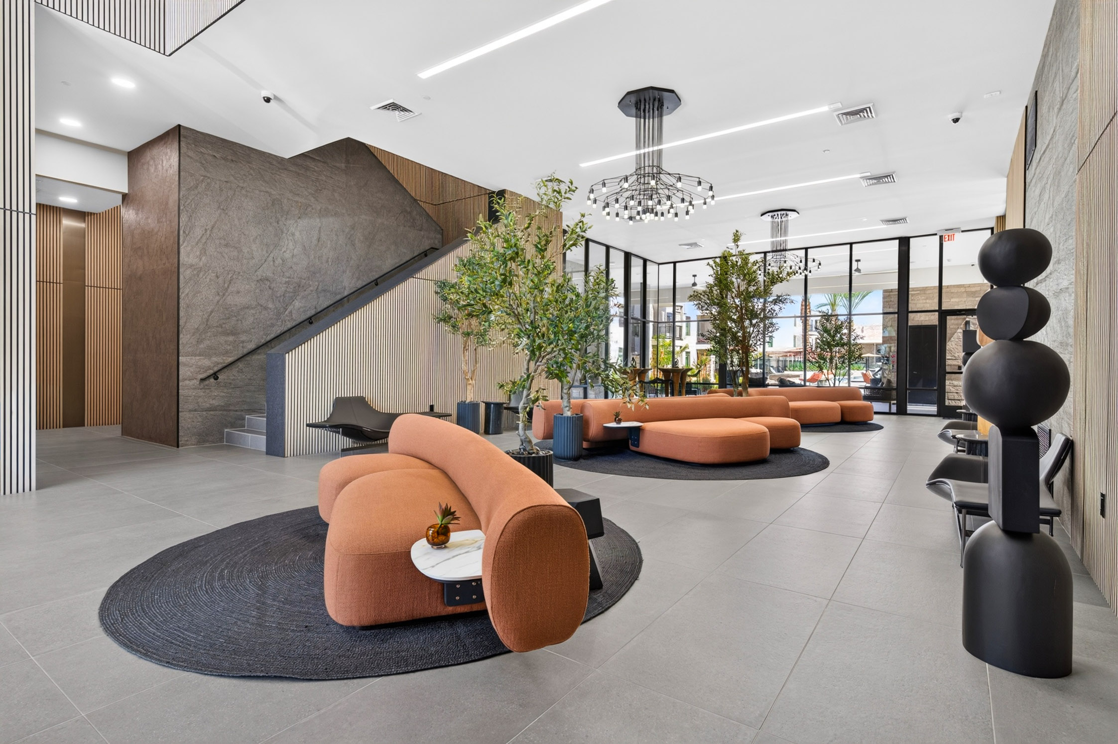 Lobby at Harmony at Hawes Crossing (3 of 3)