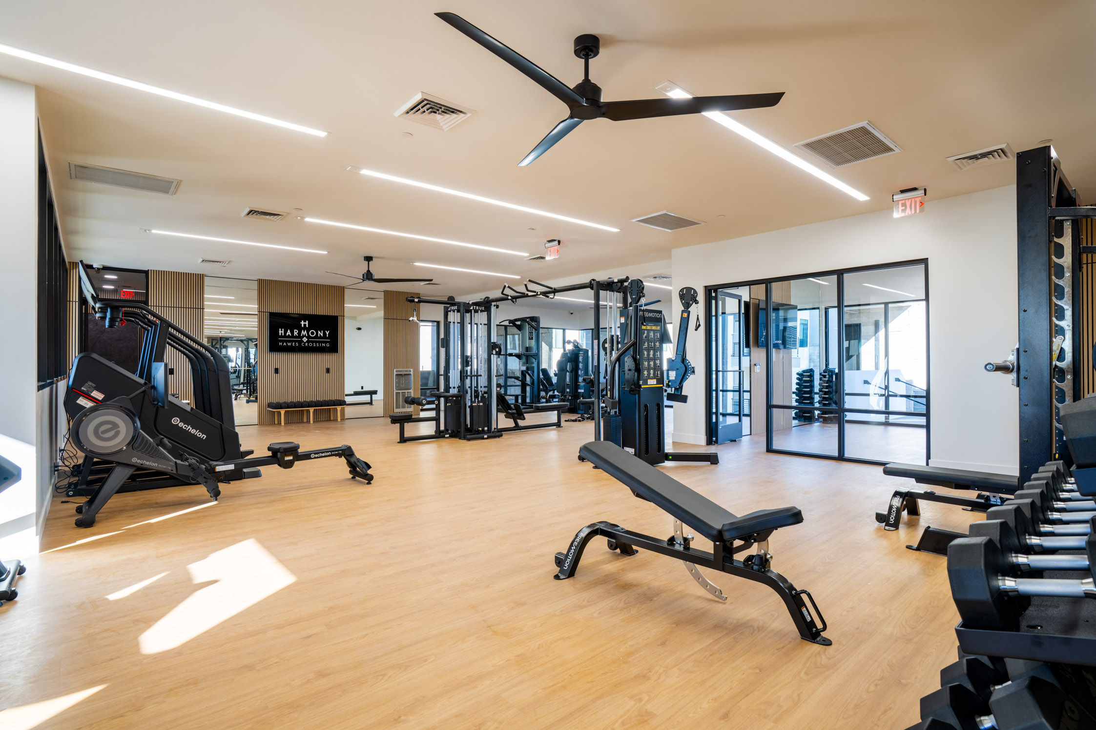 Gym at Harmony at Hawes Crossing (2 of 2)