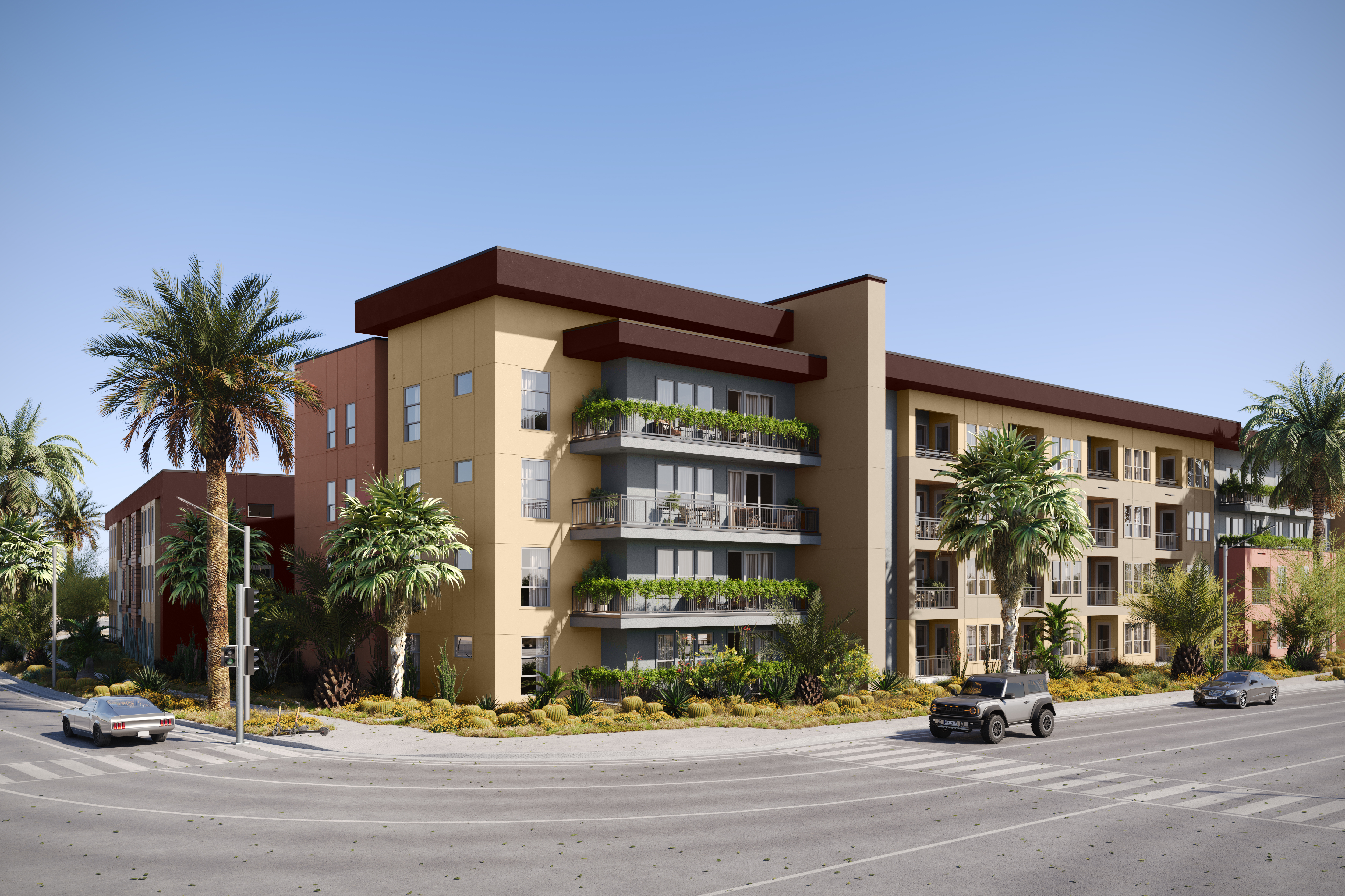 Corner Residence View