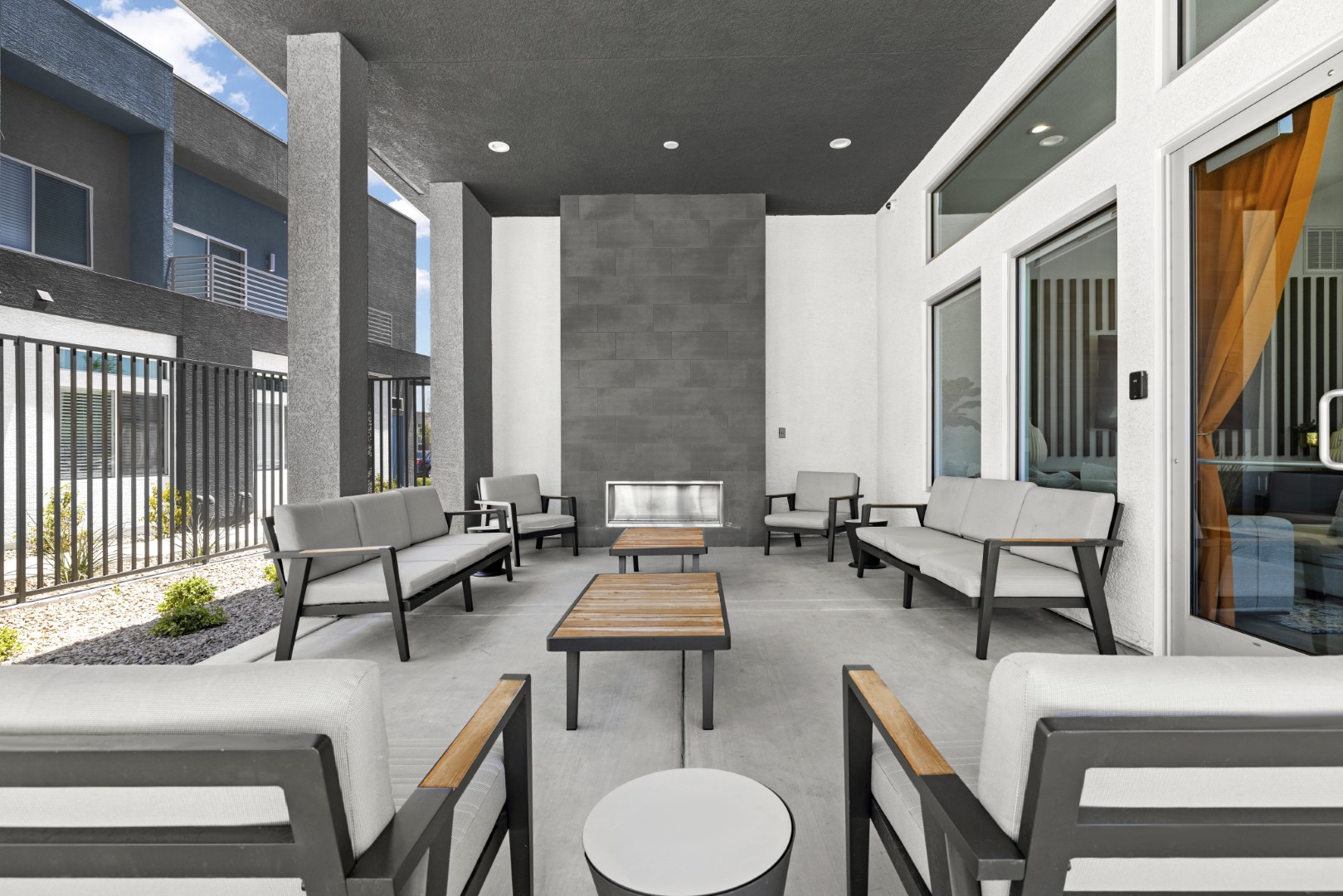 Clubhouse Patio Seating Area