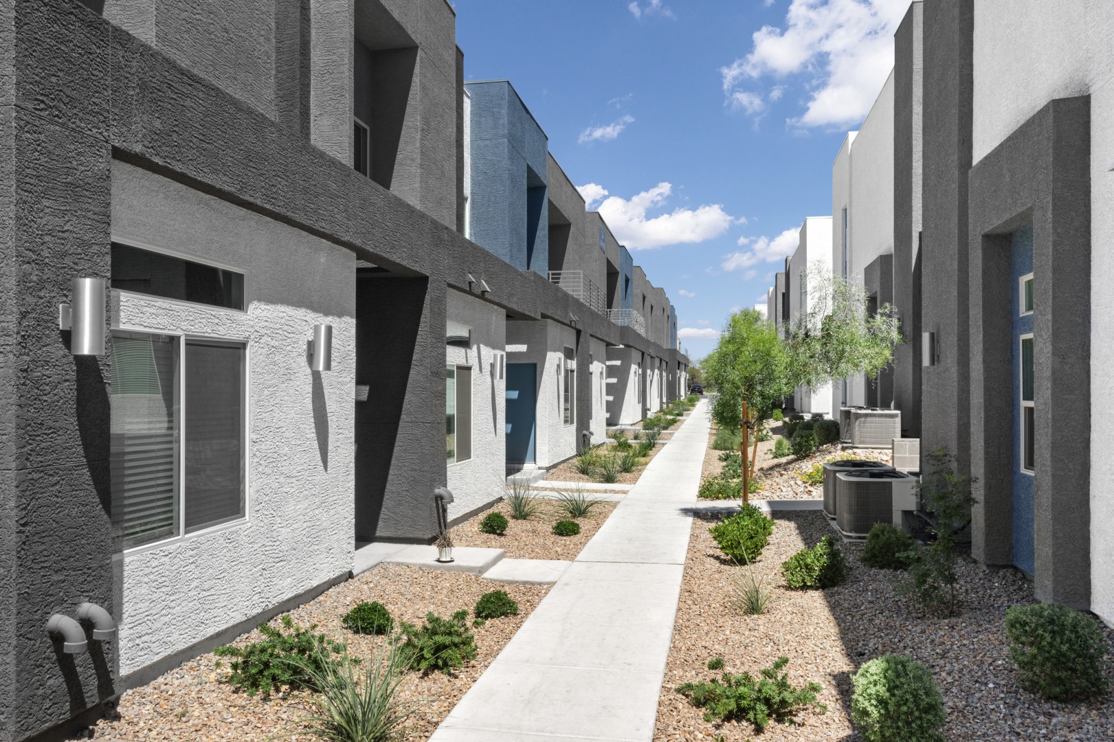 Private Courtyard Walkway