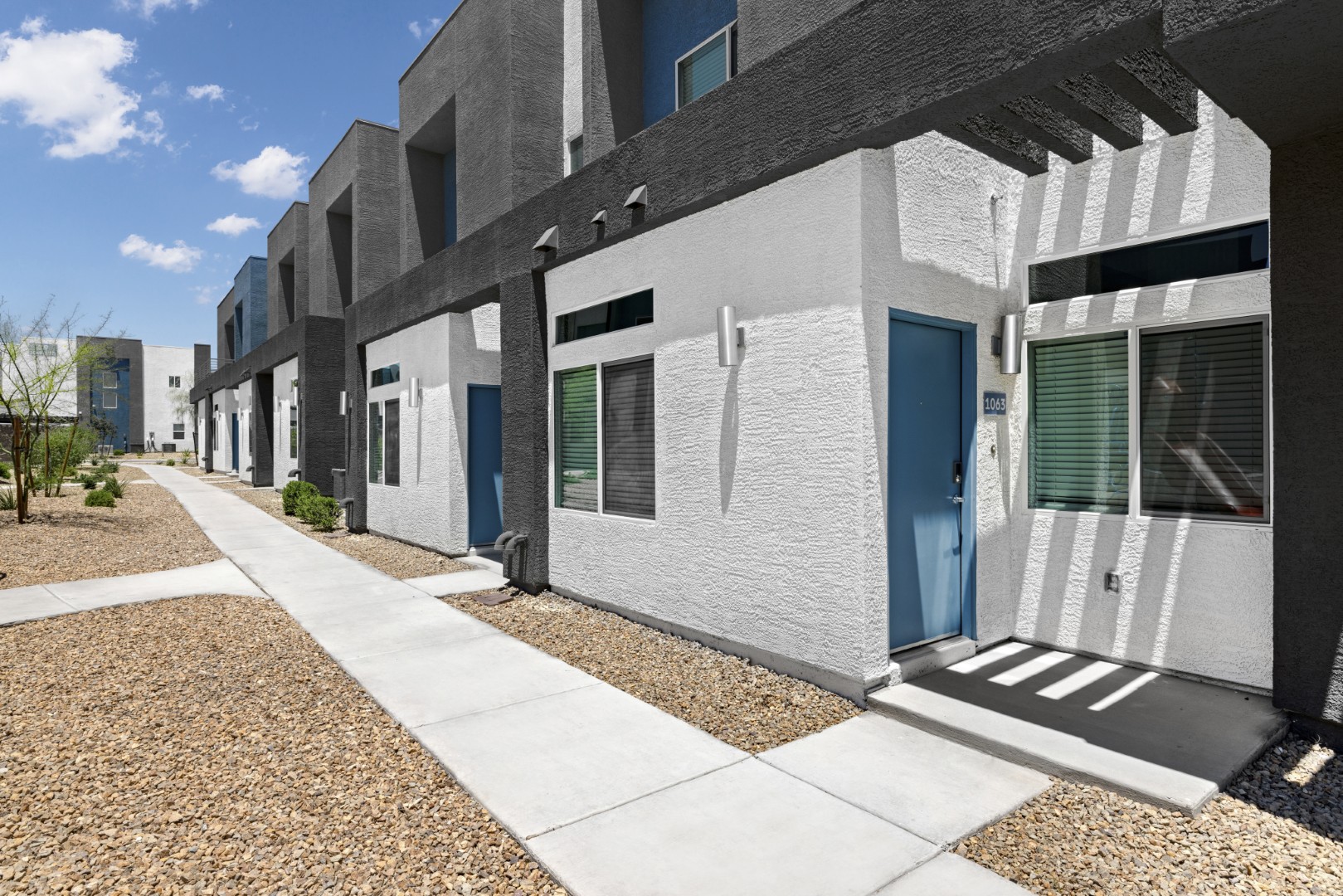 Modern Community Walkway