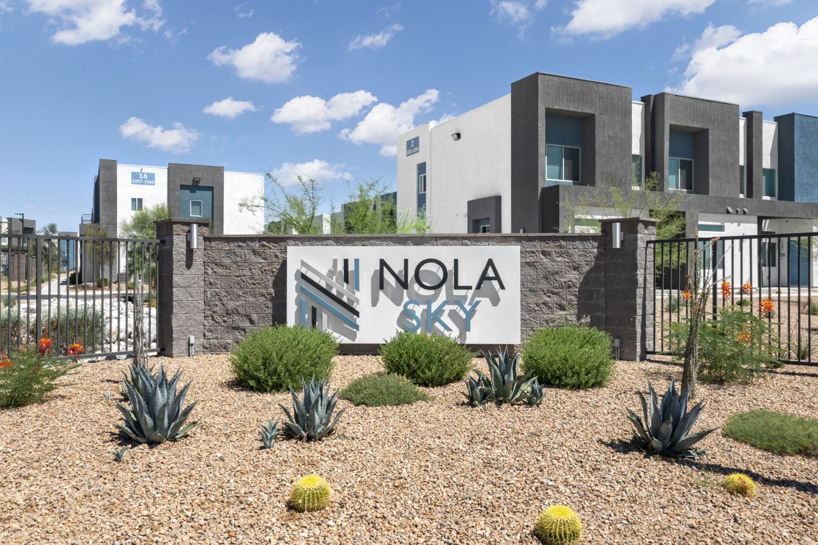 Community Monument Sign