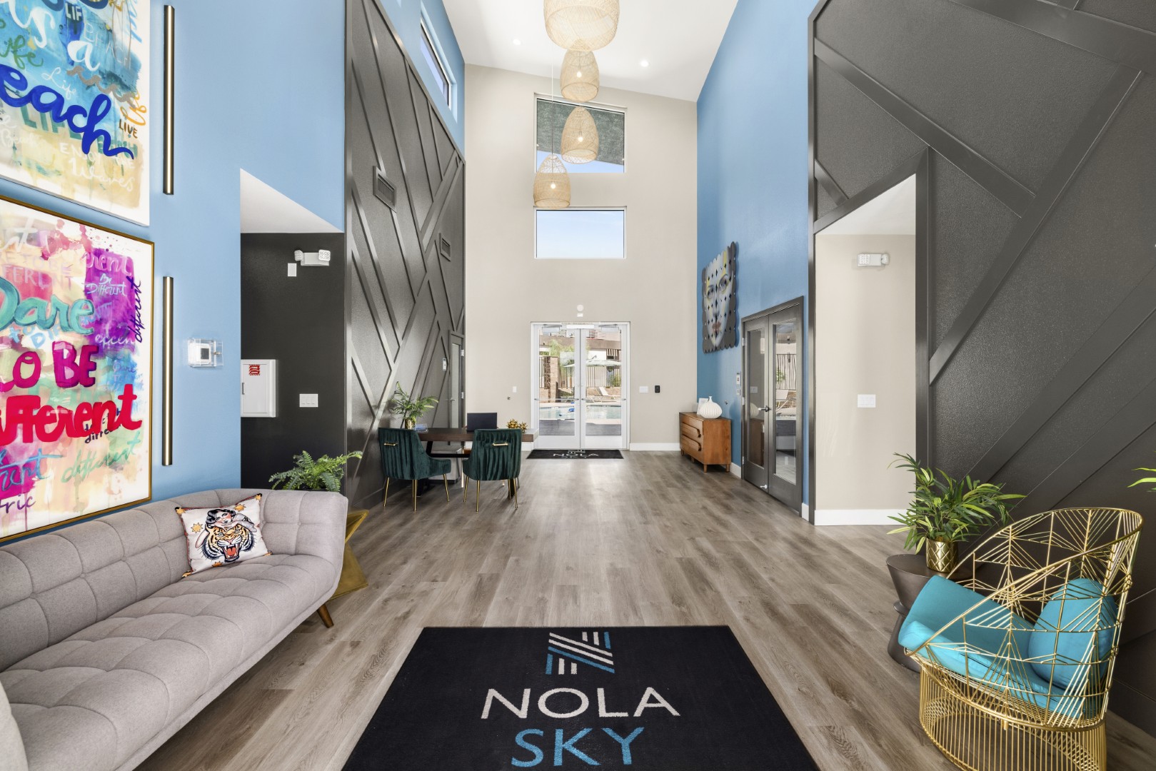 Resident Lobby With Brand Details