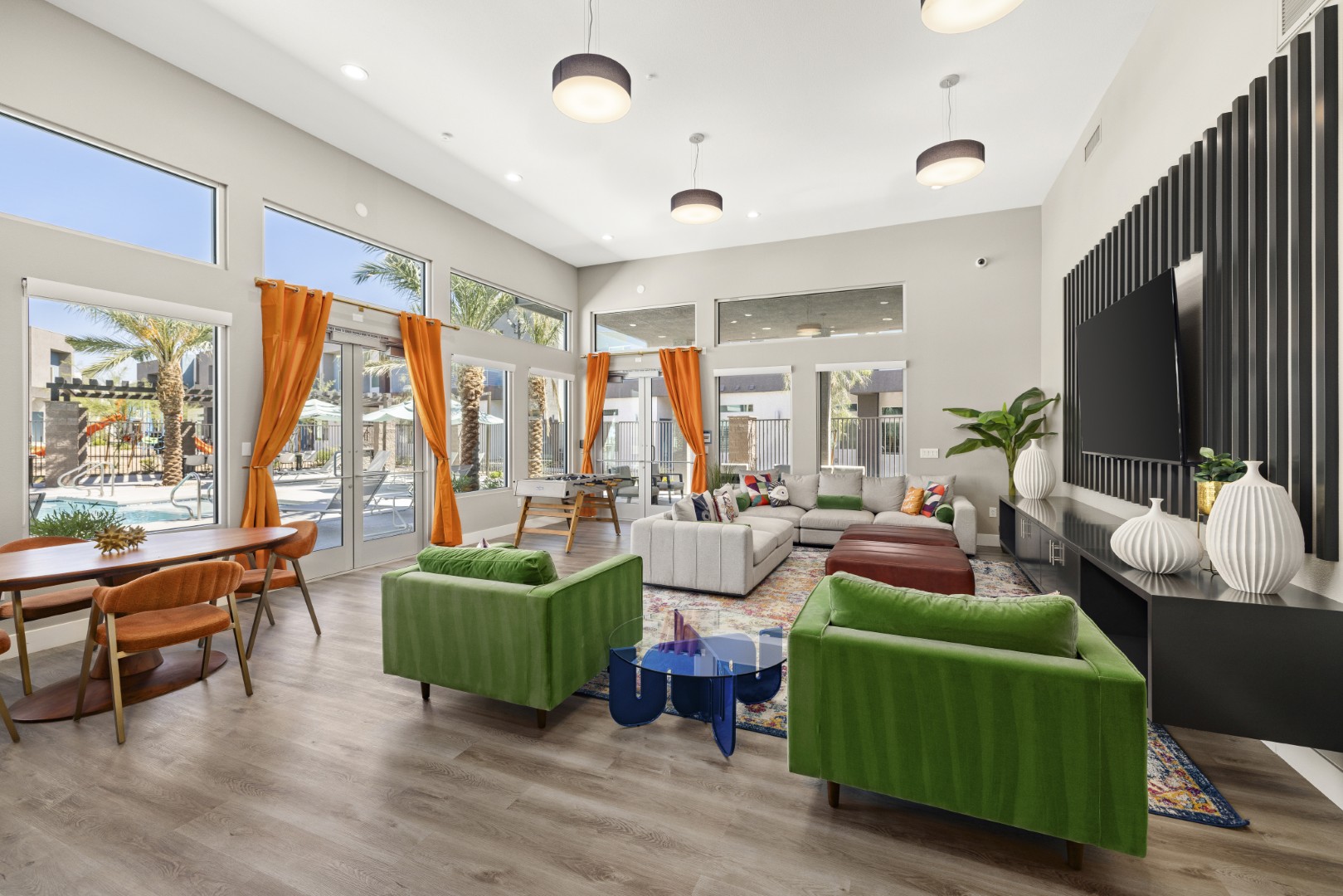 Stylish Resident Lounge Space