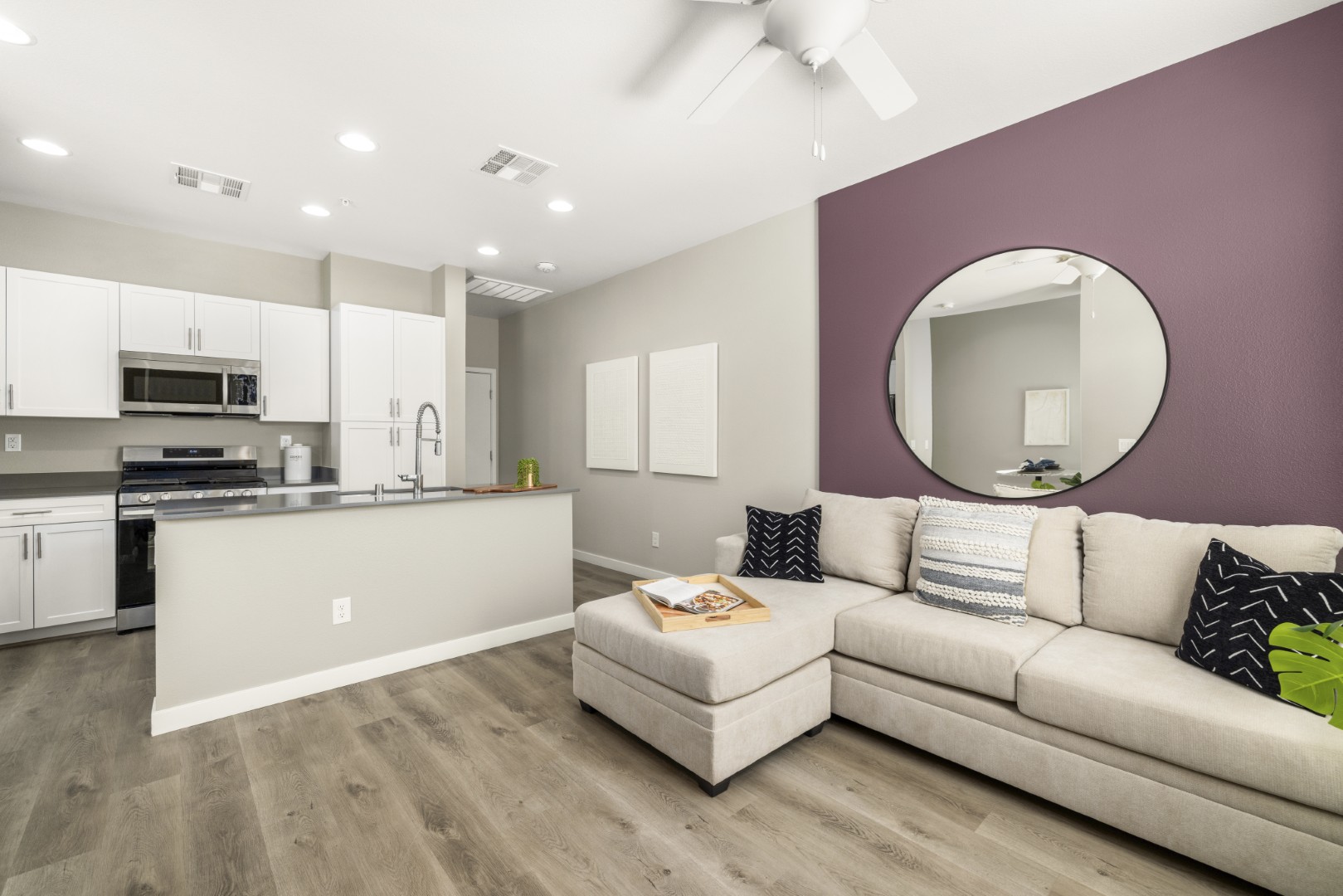 Bright Living Room Design