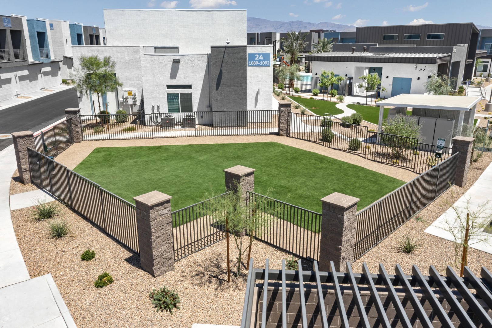 Gated Dog Park Space